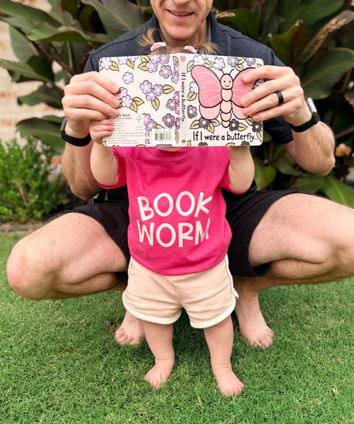 Book Worm Kids Tee (PREORDER)