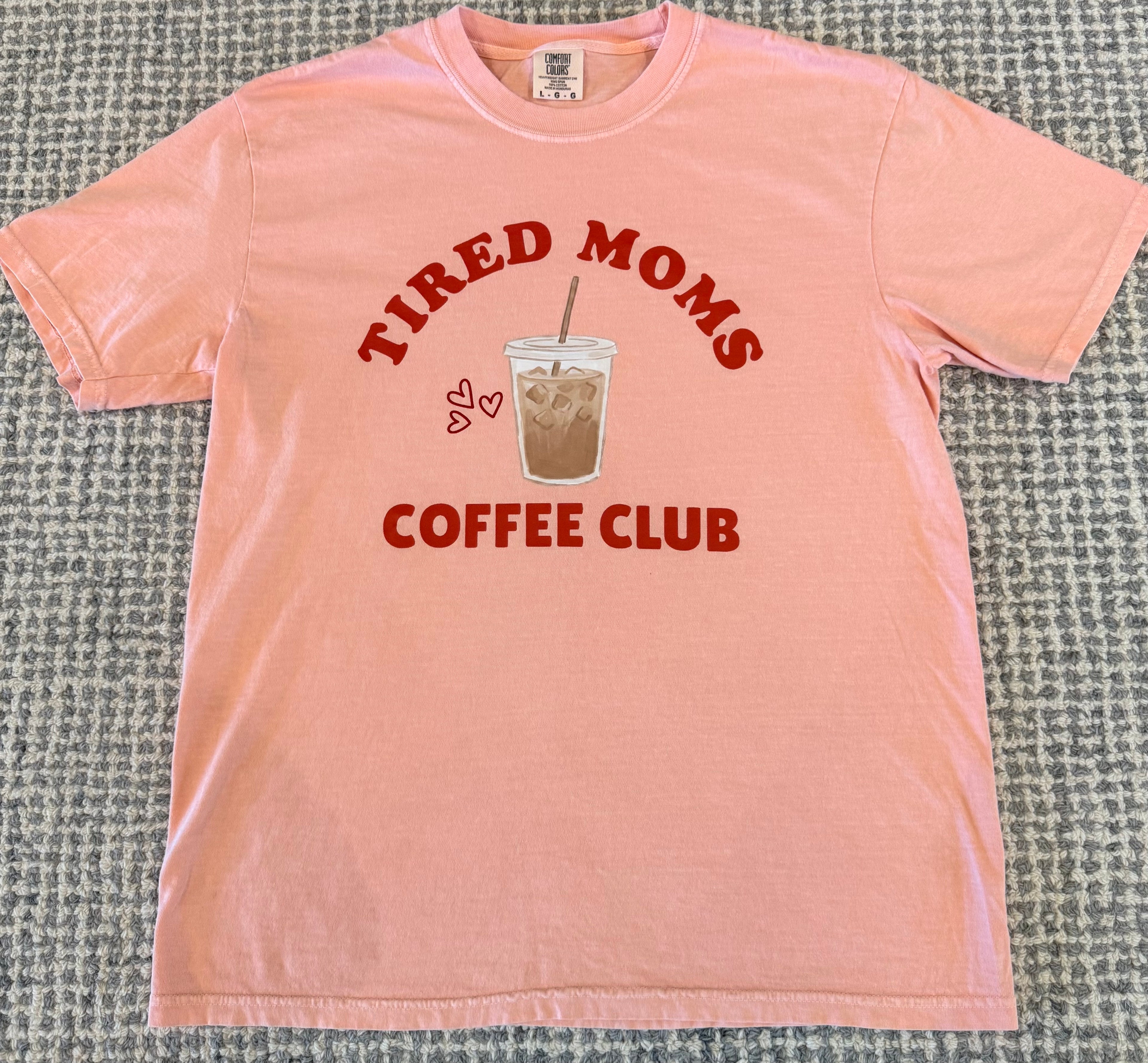 Tired Moms Coffee Club Tee - Coffee Cup (PREORDER)