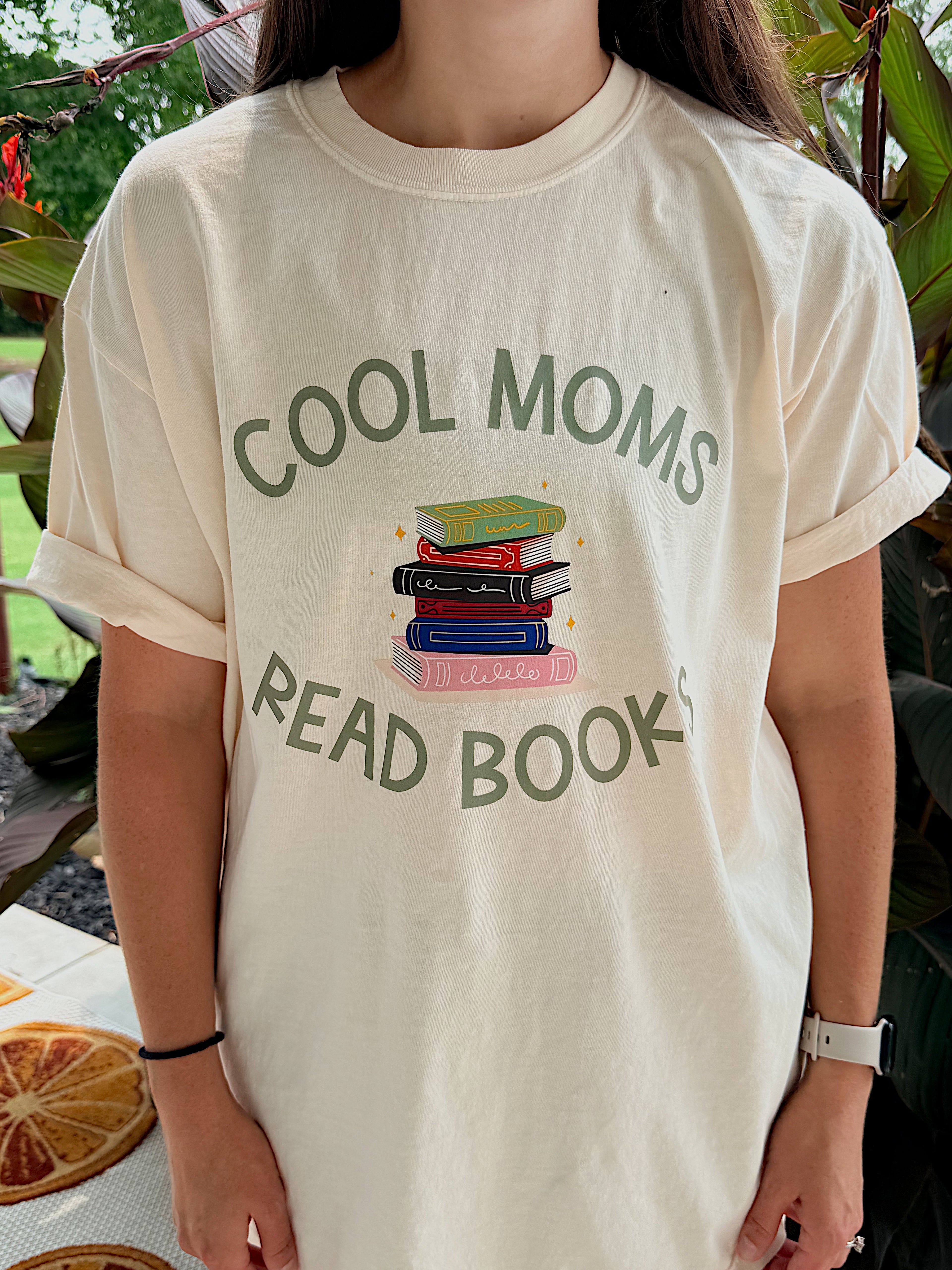 Cool Moms Read Books Tee (PREORDER)